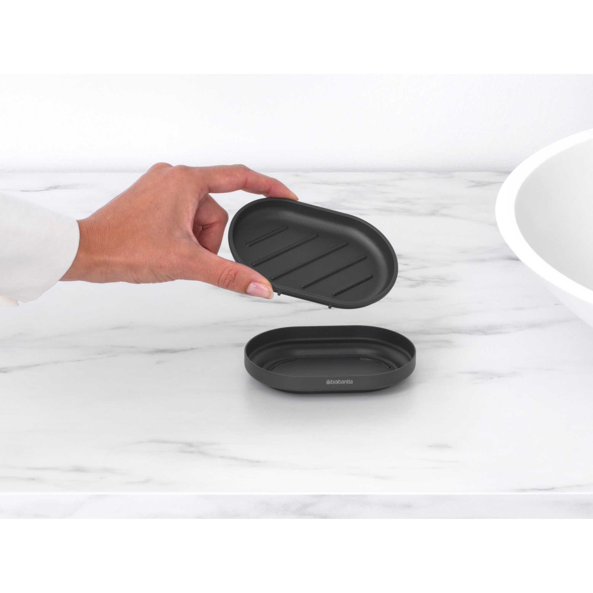 BRABANTIA MindSet ziepju trauciņš, Mineral Infinite Grey