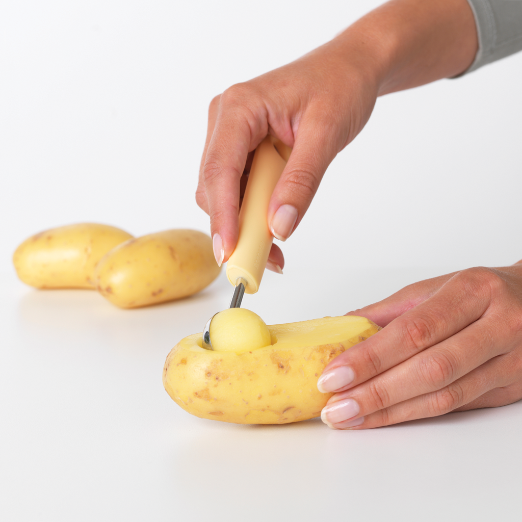 BRABANTIA meloņu bumbiņu veidotājs, vanilla yellow