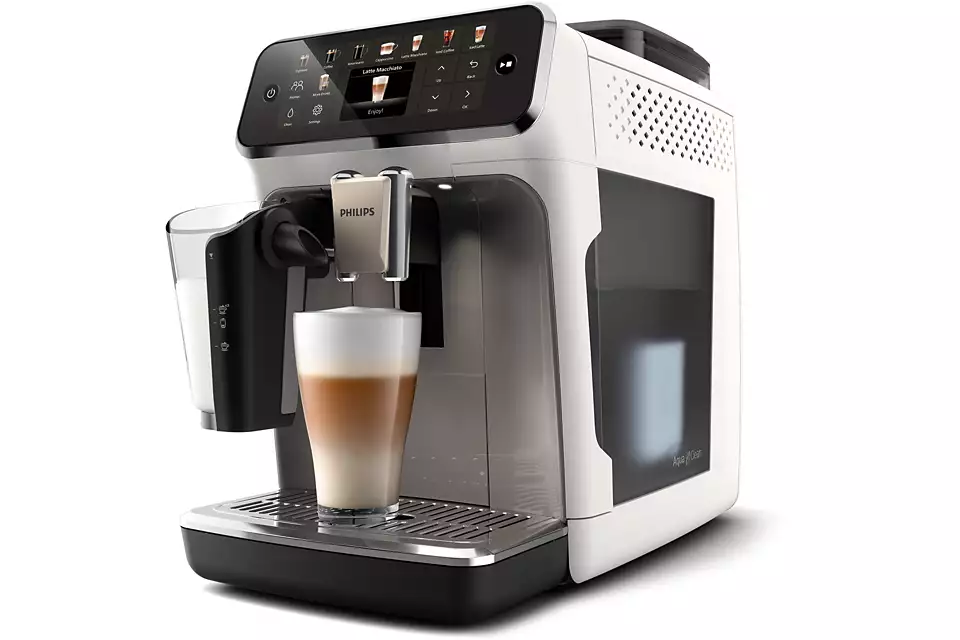 PHILIPS  5000 sērijas Super-automatic Espresso kafijas automāts, balts