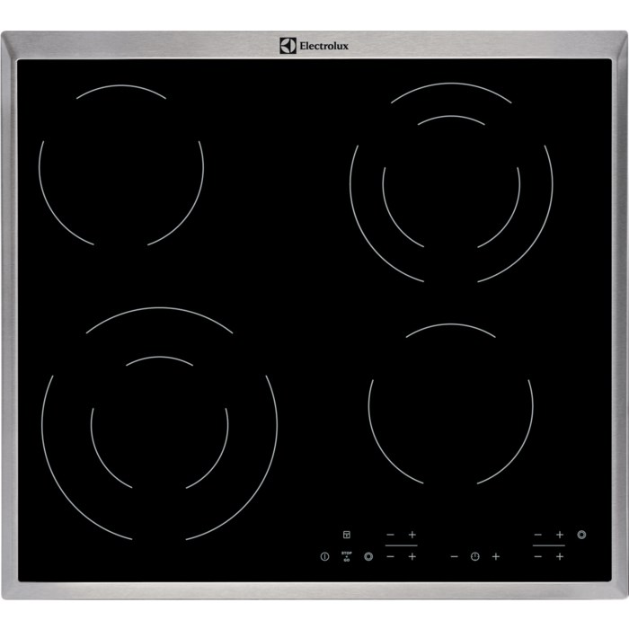 Akcija! Electrolux keramiskā  plīts virsma EHF6342XOK