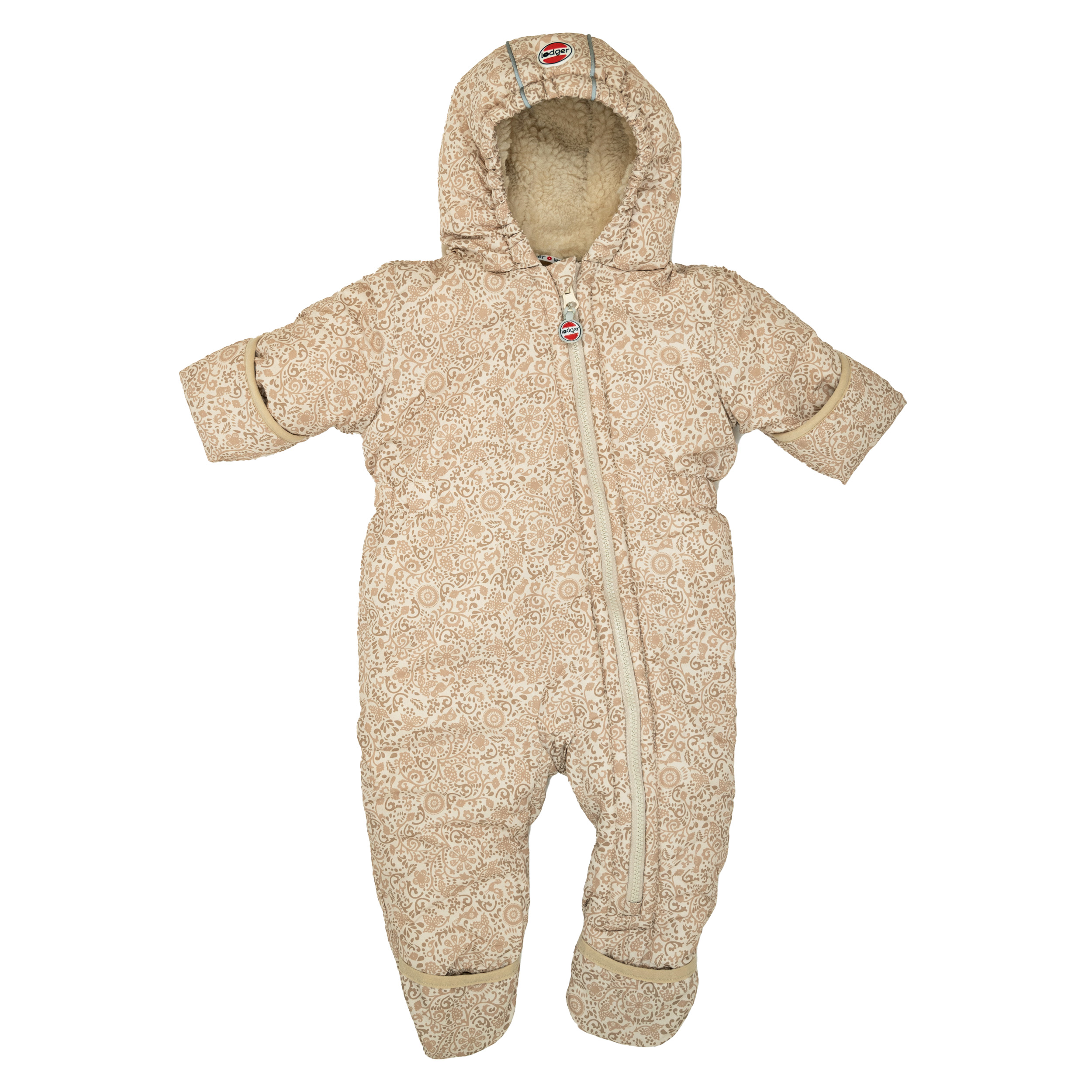 Lodger Skier Folklore Taslon kombinezons, 6-12 mēn.74izm., Birch