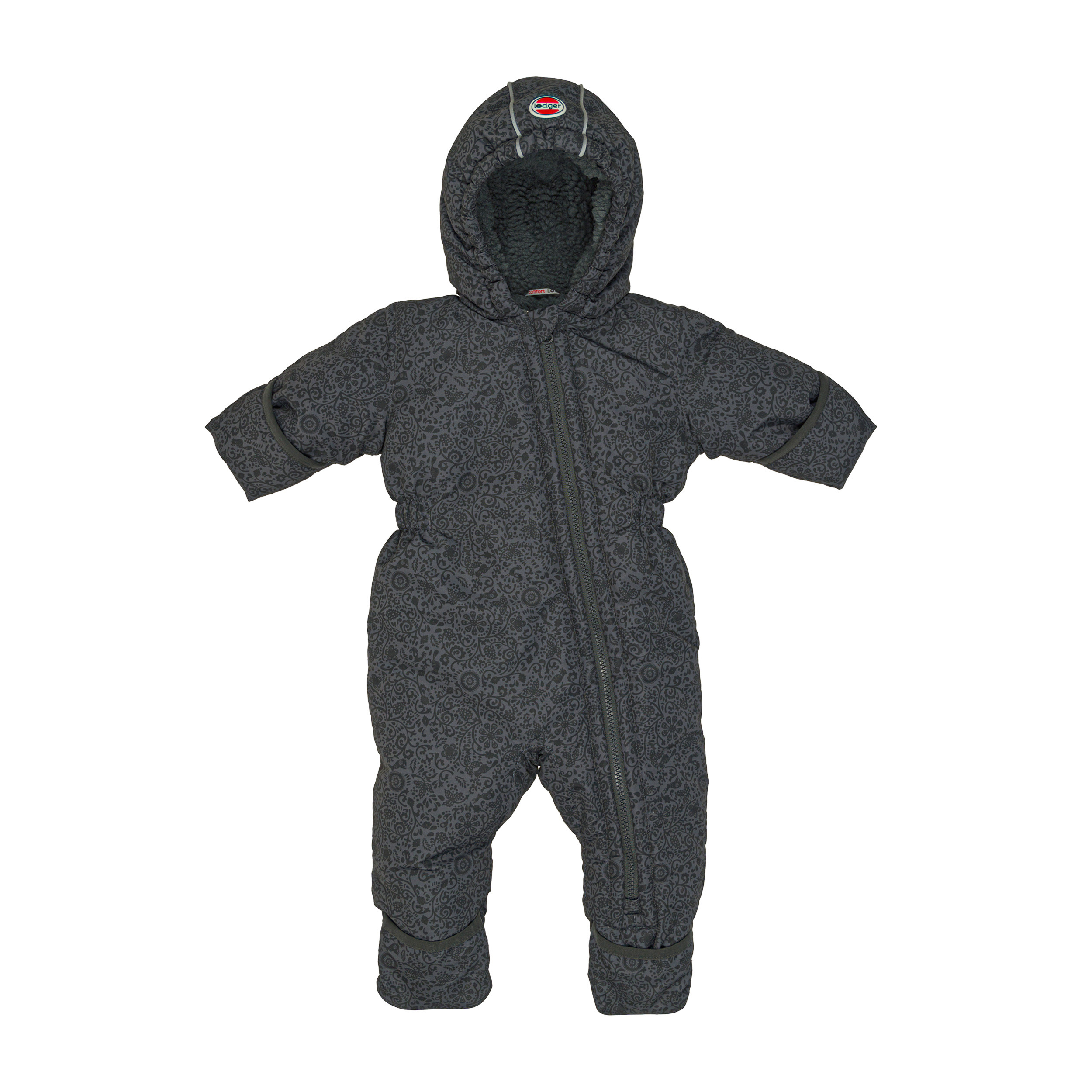Lodger Skier Folklore Taslon kombinezons, 6-12 mēn.74izm., Pigeon