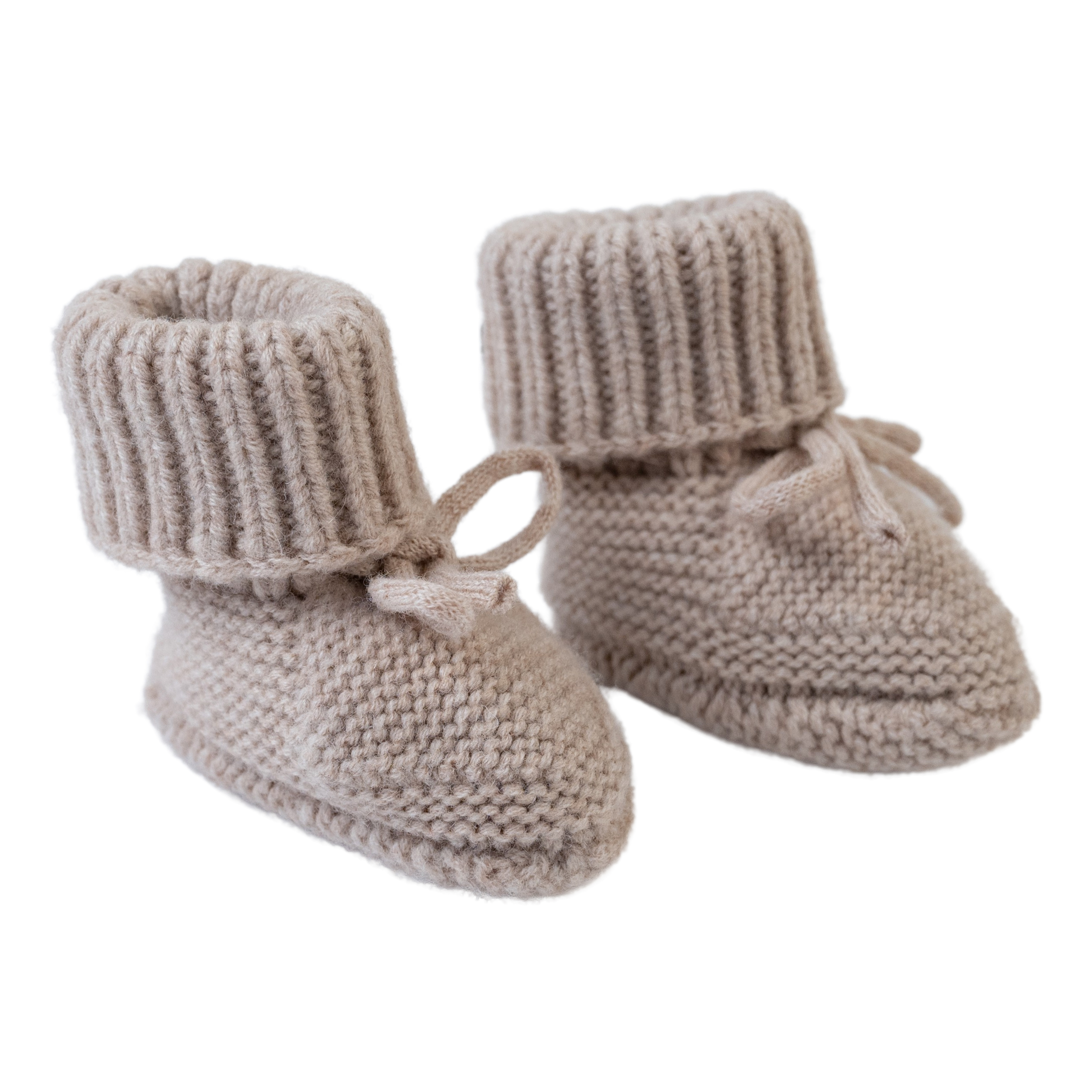 Lodger Slipper Folklore Merino vilnas čībiņas, Beige, 0-6m
