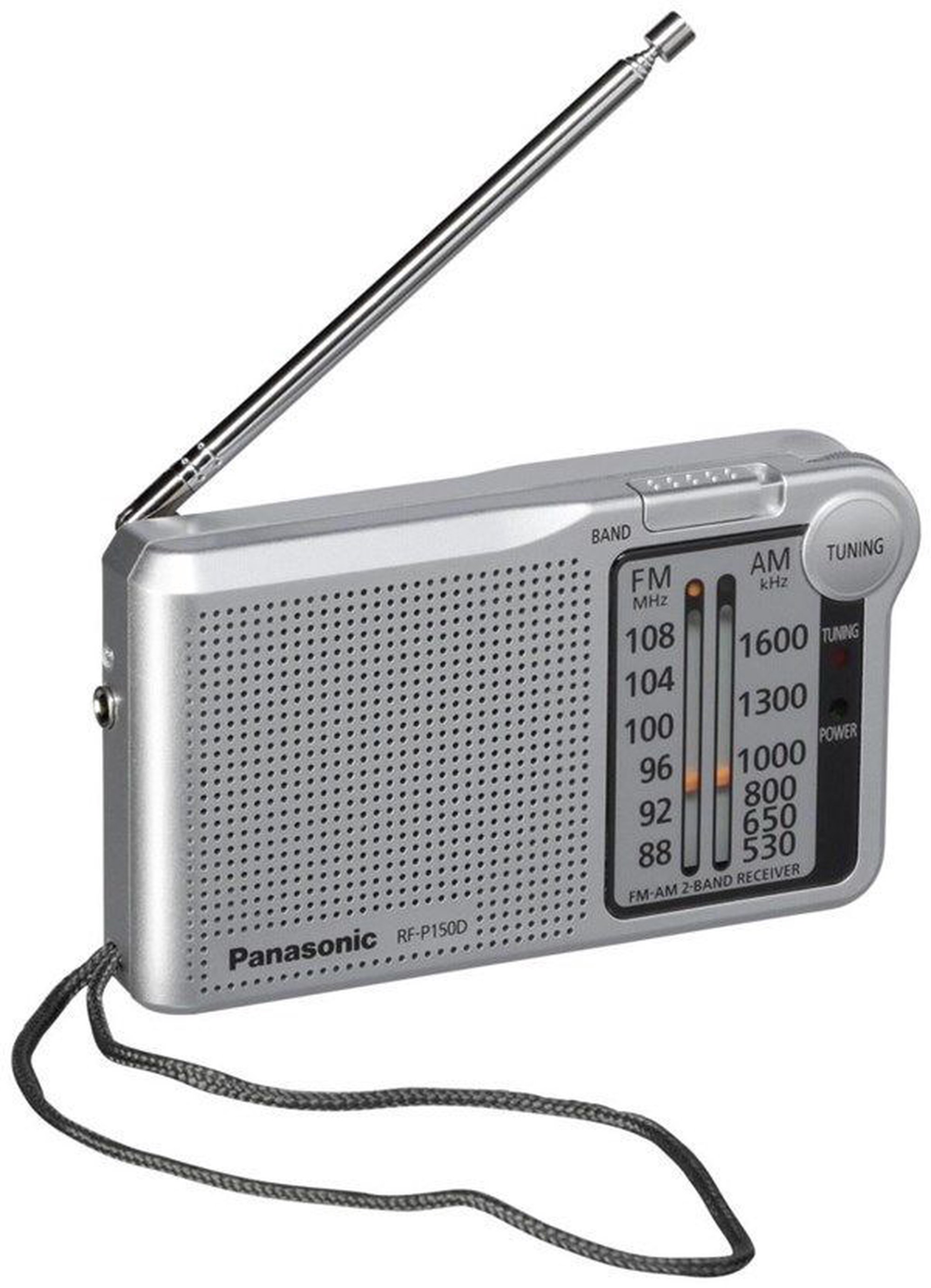 Panasonic RF-P150DEG-S portatīvais radio, sudraba
