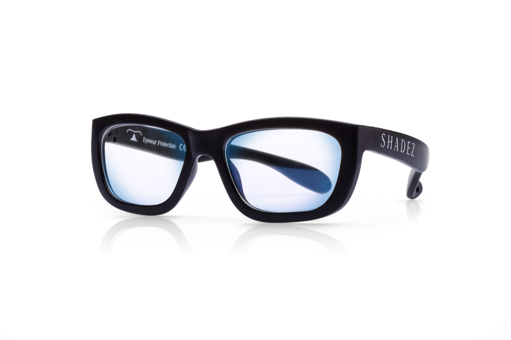 Akcija! SHADEZ Blue Light Black Teeny bērnu brilles digitālajām ierīcēm, 3-7 gadi