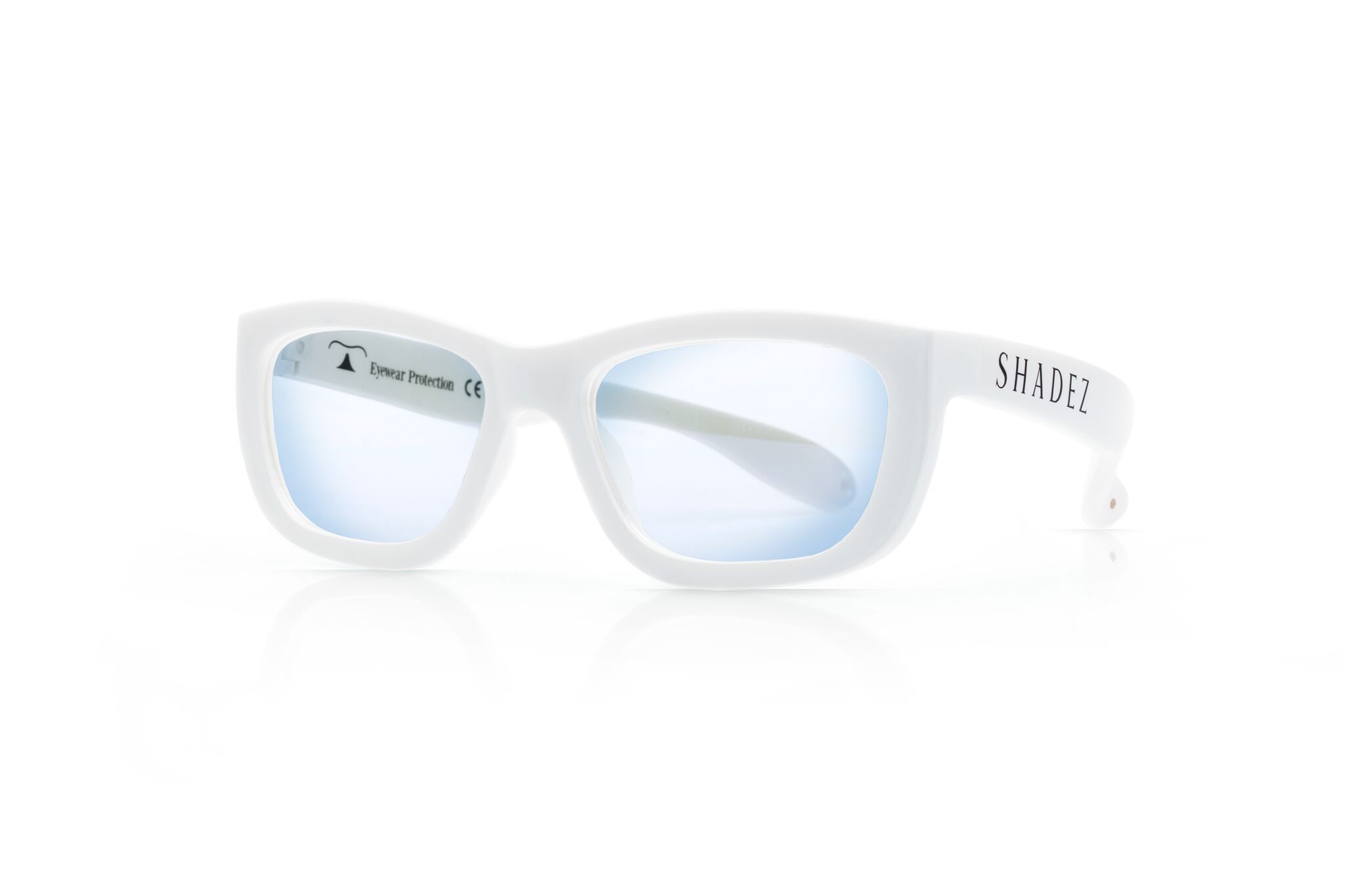 Akcija! SHADEZ Blue Light White Teeny bērnu brilles digitālajām ierīcēm, 3-7 gadi
