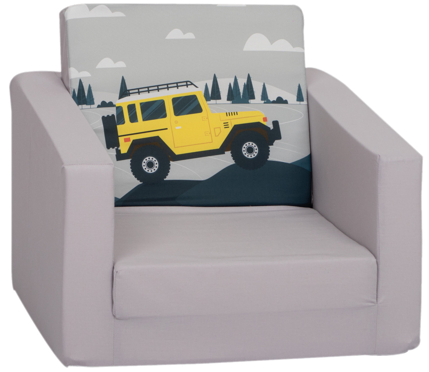 Delta Trade DT5  mīksts izvelkams vienvietīgs sēžamkrēsls bērniem