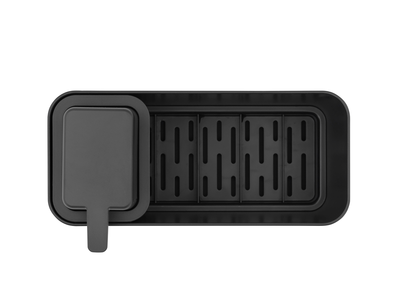 BRABANTIA virtuves piederumu organizators + ziepju dozators, Dark Grey