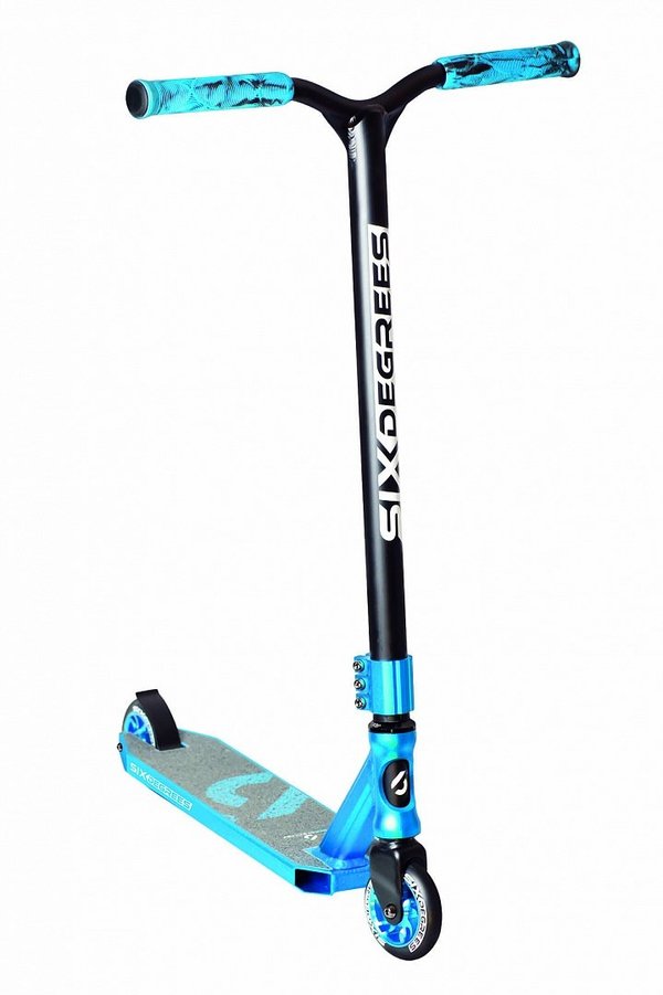 Akcija! Six Degrees Scooter - triku skrejritenis, zils