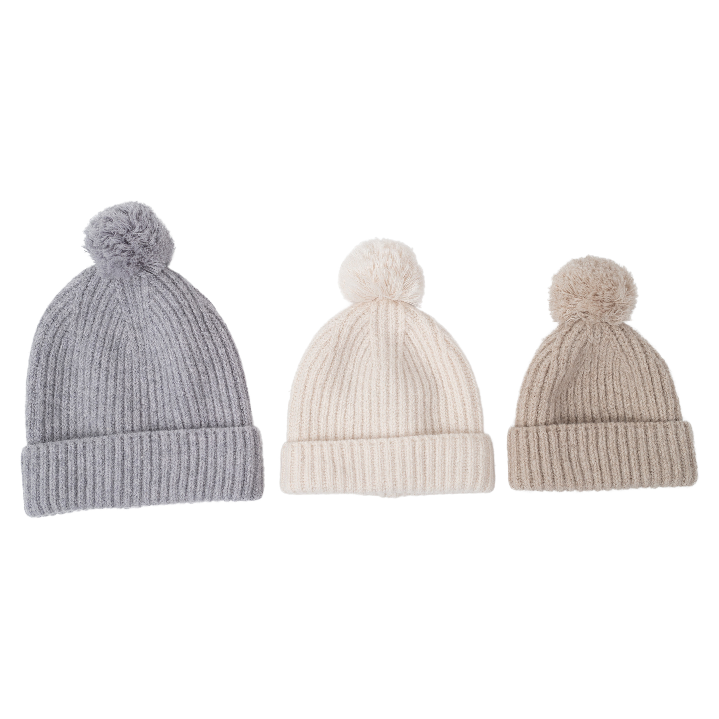 Lodger Hatter Folklore merino vilnas cepure, Beige, 6-12m