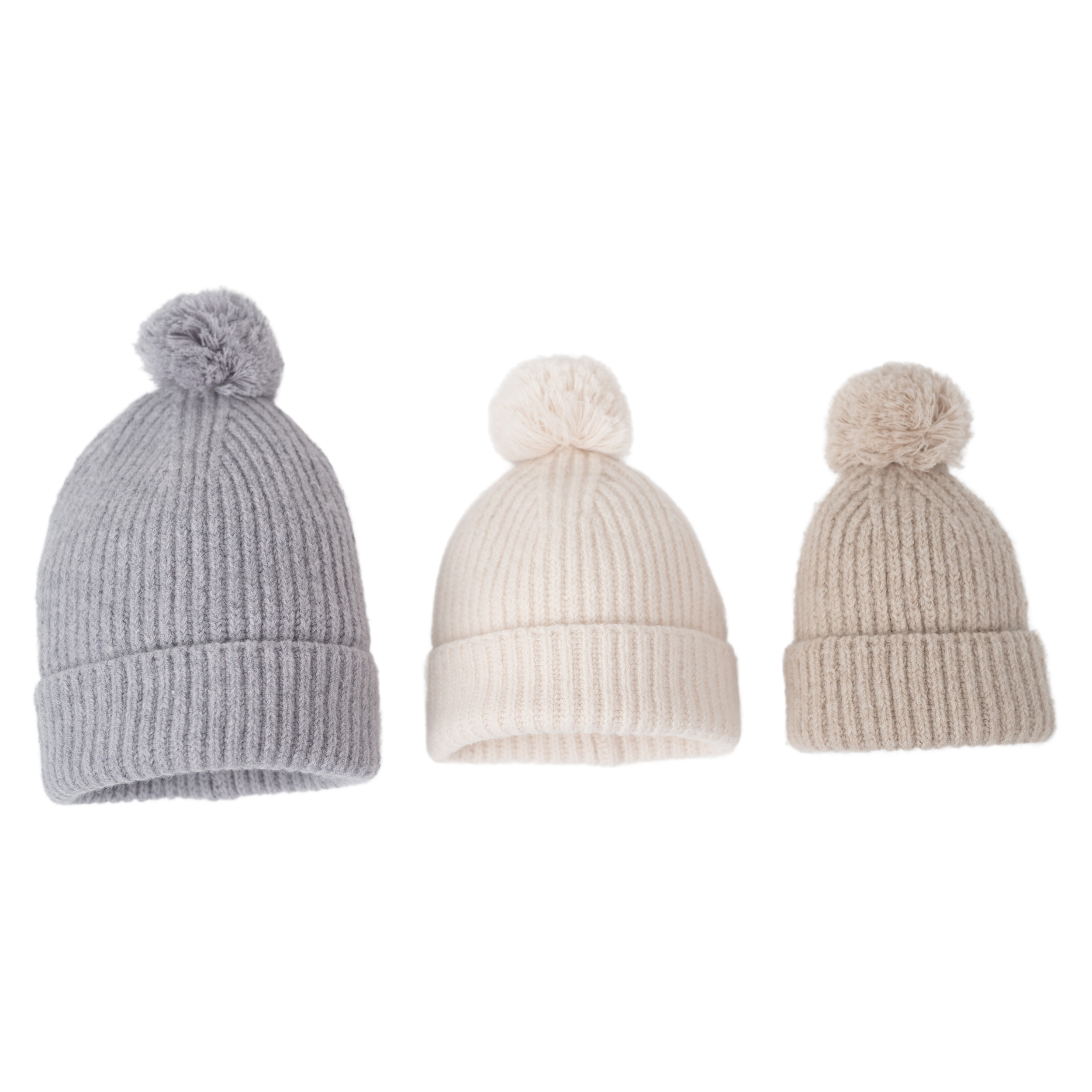 Lodger Hatter Folklore merino vilnas cepure, Tan, 3-6m