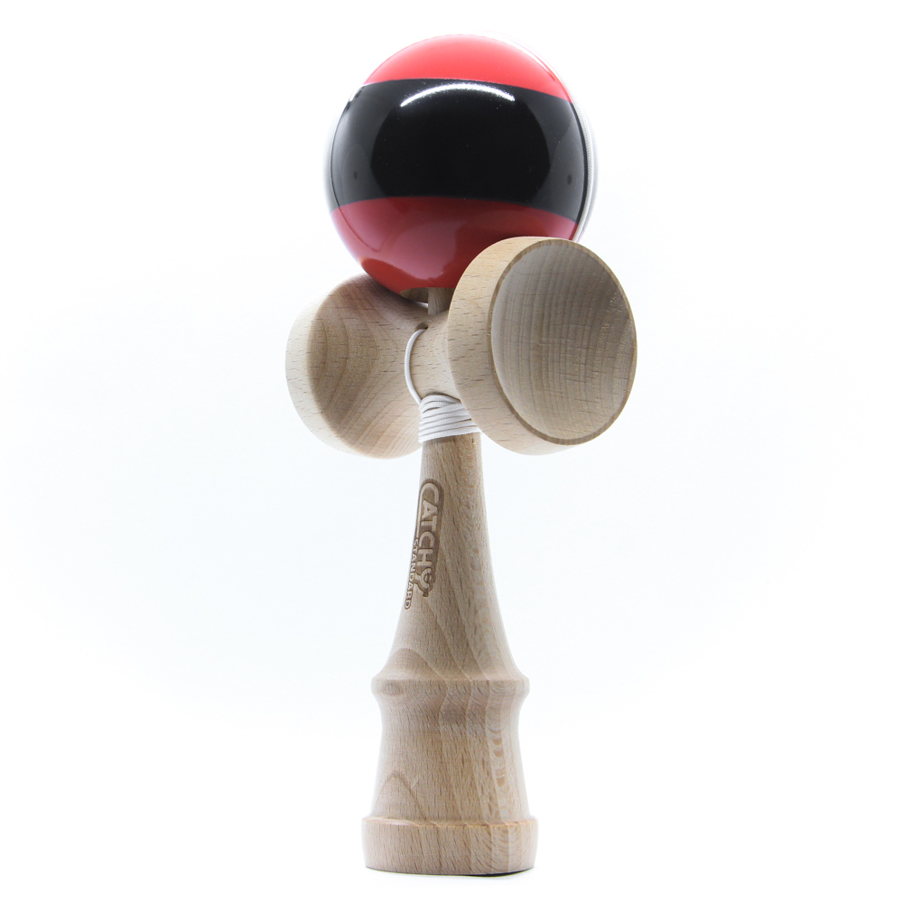 Akcija! YoYoFactory KENDAMA STANDART melns/sarkans